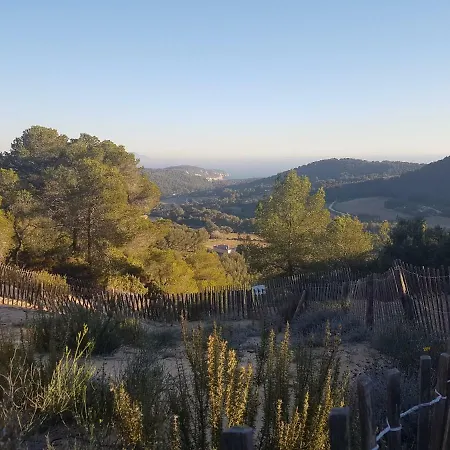 Ferienwohnung Le Petit Eden De La Madrague Face A La Ciotat Saint-Cyr-sur-Mer Exterior foto